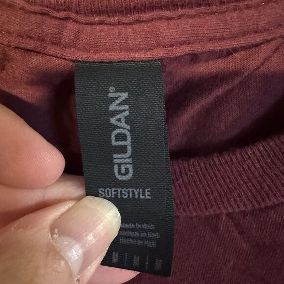 WTAMU Buffaloes M T-Shirt "The Buff Branding" Maroon College Spirit Tee Fan Gear - Picture 3 of 7